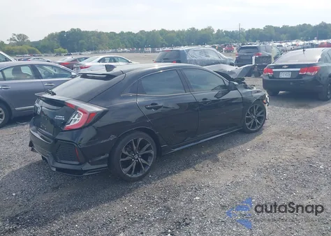 2018 Honda Civic Sport Touring z USA, uszkodzony, nr VIN SHHFK7H91JU407410